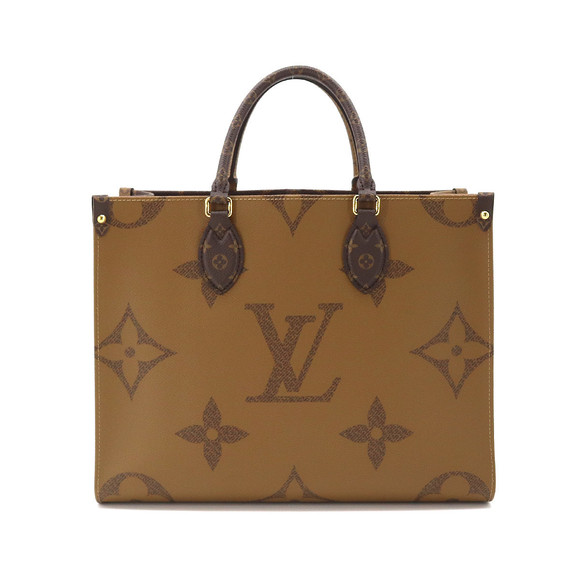 Louis Vuitton Giant Monogram Onthego MM Tote Shoulder Bag - Picture 2 of 9